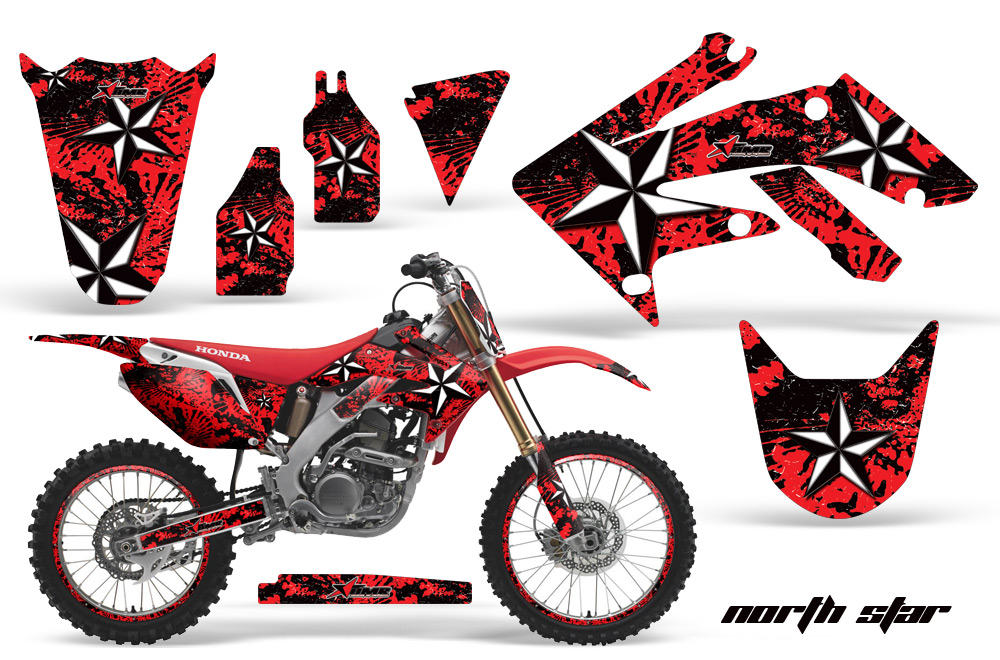 Honda CRF250R 04-09 Graphics Kit NS R NPs